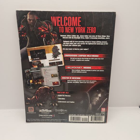 Brady Games Lot of 4 Guides Resistance 2 Prototype 2 XIII WWE Smackdown vs RAW - Picture 14 of 15